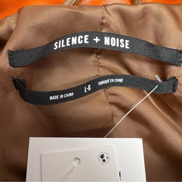 Silence +Noise Mariah Faux leather western jacket - Picture 8 of 16